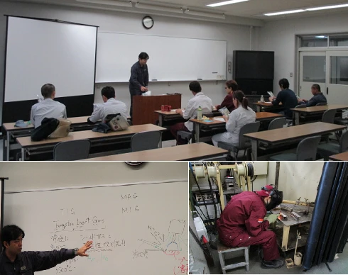 TIG（チタン）溶接基本技術講習